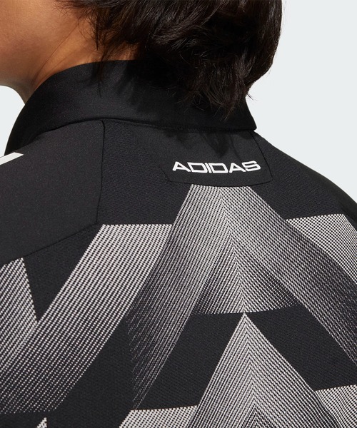スリーストライプス半袖ストレッチシャツadidasGolf アディダスゴルフ adidas（アディダス）の「スリーストライプス 半袖ストレッチ
