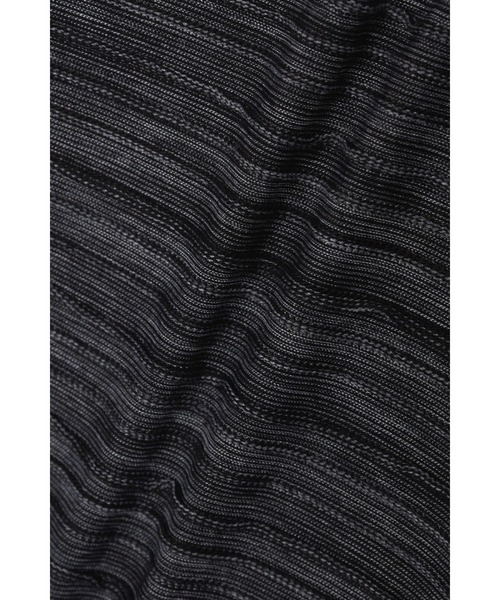 HIGH STREET（ハイストリート）の「HIGH STREET∴タックカノコボーダーVネックカットソー（Tシャツ/カットソー・メンズ・ホワイト/ブラック/ブルー・L/LL/M）」の7枚目の写真