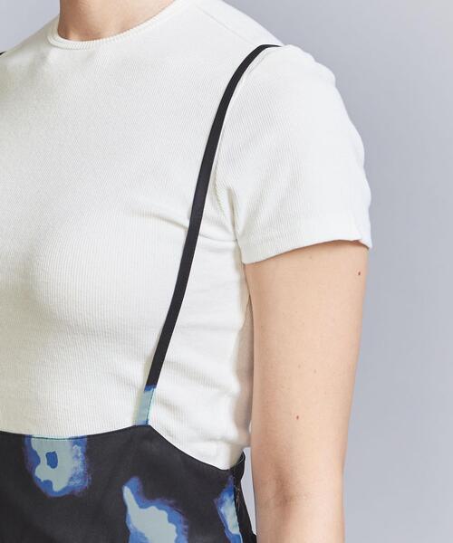 BEAUTY&YOUTH UNITED ARROWS（ビューティーアンドユースユナイテッドアローズ）の「【WEB限定】ぼかしフラワープリント キャミソールスカート -ウォッシャブル-（スカート・レディース・ブラック/ケリー・FREE）」の18枚目の写真