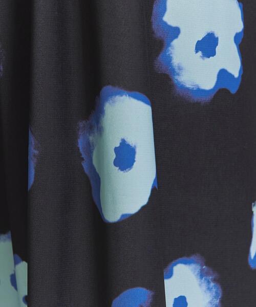 BEAUTY&YOUTH UNITED ARROWS（ビューティーアンドユースユナイテッドアローズ）の「【WEB限定】ぼかしフラワープリント キャミソールスカート -ウォッシャブル-（スカート・レディース・ブラック/ケリー・FREE）」の9枚目の写真
