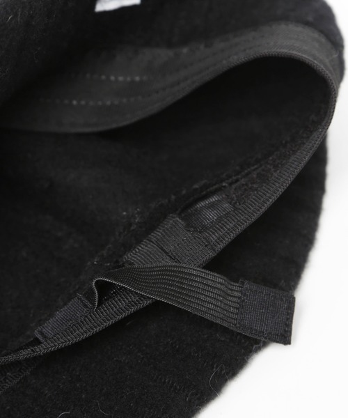 LEGENDA(レジェンダ)の「レジェンダ ブラッシュド バスク ウール ラウンドハット / LEGENDA Brushed Basque Wool Round Hat(ハット・メンズ・オフホワイト/ブラック・FREE)」の8枚目の写真