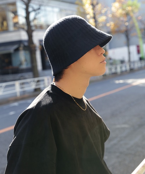 LEGENDA(レジェンダ)の「レジェンダ ブラッシュド バスク ウール ラウンドハット / LEGENDA Brushed Basque Wool Round Hat(ハット・メンズ・オフホワイト/ブラック・FREE)」の9枚目の写真