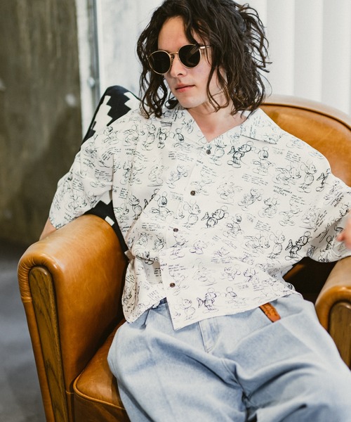 CASPER JOHN（キャスパージョン）の「Boston sunglasses/ボストンサングラス（サングラス・メンズ・ゴールド/ブラック/シルバー・FREE）」の4枚目の写真