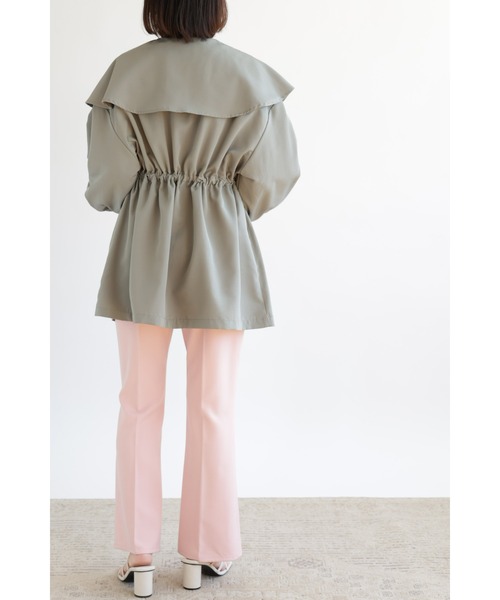 &. NOSTALGIA(アンドドットノスタルジア)の「【ZOZO限定】ビッグカラーマウンテンパーカー(マウンテンパーカー・レディース・カーキ/ブラック・FREE)」の12枚目の写真