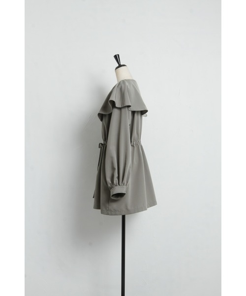 &. NOSTALGIA(アンドドットノスタルジア)の「【ZOZO限定】ビッグカラーマウンテンパーカー(マウンテンパーカー・レディース・カーキ/ブラック・FREE)」の22枚目の写真