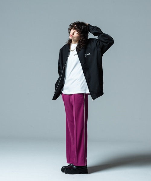 glamb（グラム）の「Prayer Stadium Jumper / プレイヤースタジアムジャンパー（スタジャン・メンズ・ブラック・S/M/L）」の14枚目の写真