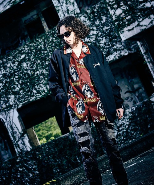 glamb グランジスタイル スタジャン