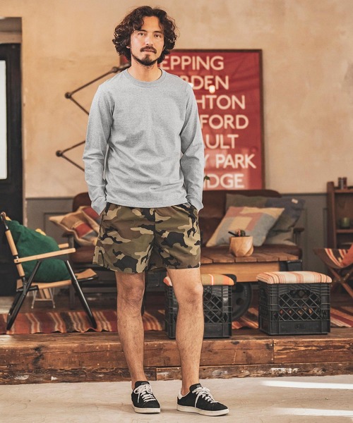 1minute 1second(ワンミニットワンセカンド)の「mlt4217-7oz open end L-S cut&sewn カットソー(Tシャツ/カットソー・メンズ・ホワイト/トップグレー/ブラック・XL/S/L/M)」の11枚目の写真