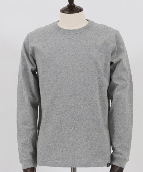 1minute 1second(ワンミニットワンセカンド)の「mlt4217-7oz open end L-S cut&sewn カットソー(Tシャツ/カットソー・メンズ・ホワイト/トップグレー/ブラック・XL/S/L/M)」の17枚目の写真