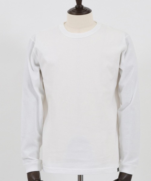 1minute 1second(ワンミニットワンセカンド)の「mlt4217-7oz open end L-S cut&sewn カットソー(Tシャツ/カットソー・メンズ・ホワイト/トップグレー/ブラック・XL/S/L/M)」の18枚目の写真