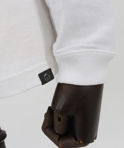 1minute 1second(ワンミニットワンセカンド)の「mlt4217-7oz open end L-S cut&sewn カットソー(Tシャツ/カットソー・メンズ・ホワイト/トップグレー/ブラック・XL/S/L/M)」の22枚目の写真