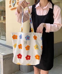 LAC-VERT（ラック・ヴェール）の「花柄トートバッグアソート（トートバッグ）」
