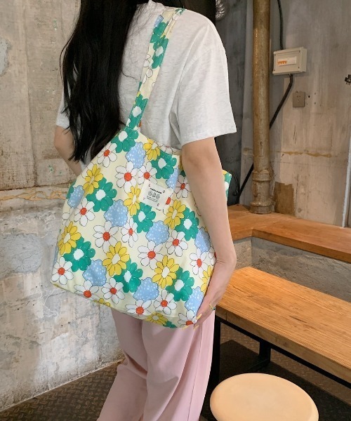 hanairo　宇宙　4点セット＋花柄トートバッグ 花柄 トートバッグ Lサイズ