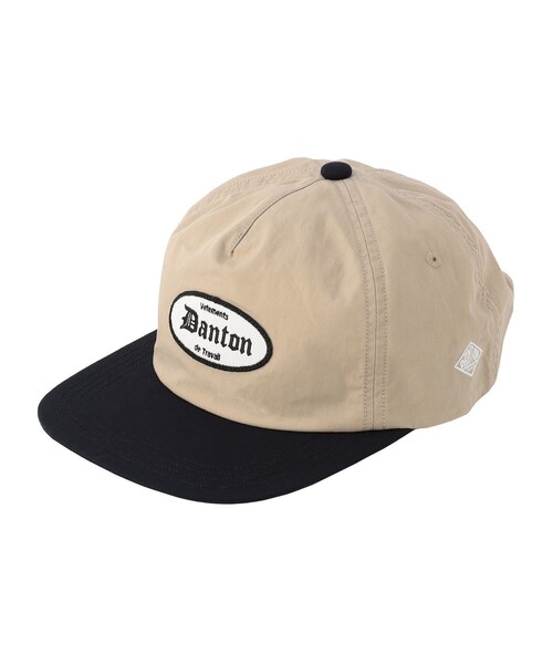 DANTON　キャップ　ベージュ、ブラック2点 DOWNPROOF 6PANEL CAP 2TONE｜HAT｜DANTON(ダントン)｜DANTON