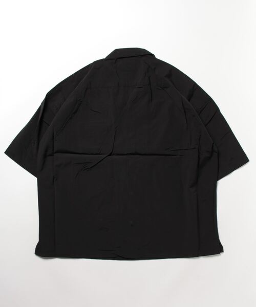 FRANKLIN & MARSHALL（フランクリンマーシャル）の「【FRANKLIN & MARSHALL】OPEN SHIRT（シャツ/ブラウス・レディース・カーキ/ブラック・LARGE/X-LARGE/MEDIUM）」の3枚目の写真