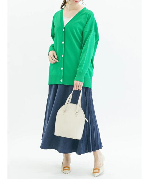 Te chichi（テチチ）の「前後2WAYレースタンクトップ（Tシャツ/カットソー・レディース・オフホワイト/ブラック/グリーン/ホワイト・ﾌﾘ-）」の10枚目の写真