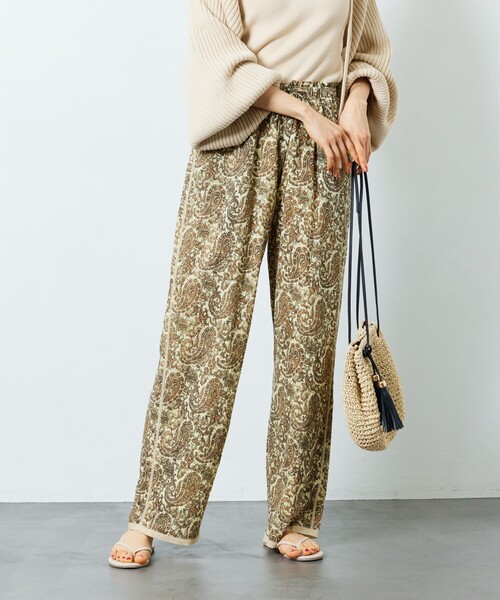 FREAK'S STORE(フリークスストア)の「【限定展開】インド ペイズリー イージー パンツ(その他パンツ・レディース・パープル/ベージュ/ブラック/オレンジ/グリーン・SMALL/MEDIUM)」の16枚目の写真