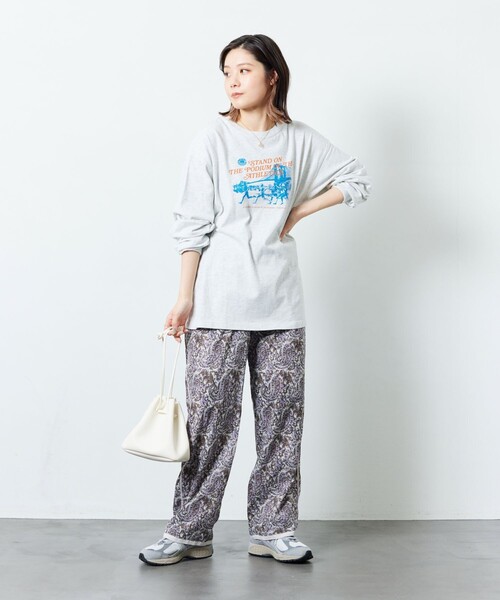 FREAK'S STORE(フリークスストア)の「【限定展開】インド ペイズリー イージー パンツ(その他パンツ・レディース・パープル/ベージュ/ブラック/オレンジ/グリーン・SMALL/MEDIUM)」の8枚目の写真