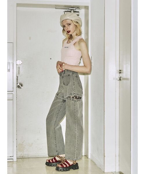 jouetie（ジュエティ）の「ボリュームソールグルカサンダル（サンダル・レディース・ブラック/オフホワイト/その他1・M/L）」の15枚目の写真