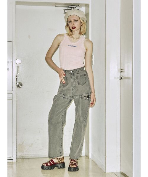 jouetie（ジュエティ）の「ボリュームソールグルカサンダル（サンダル・レディース・ブラック/オフホワイト/その他1・M/L）」の16枚目の写真