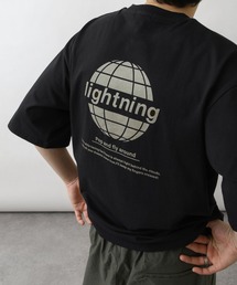 ZIP FIVE | バックプリント&フロントロゴ ストリートビッグシルエット半袖Tシャツ(Tシャツ/カットソー)