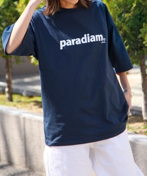 ZIP FIVE | 【ユニセックス】バックプリント&フロントロゴ ストリートビッグシルエット半袖Tシャツ(Tシャツ/カットソー)