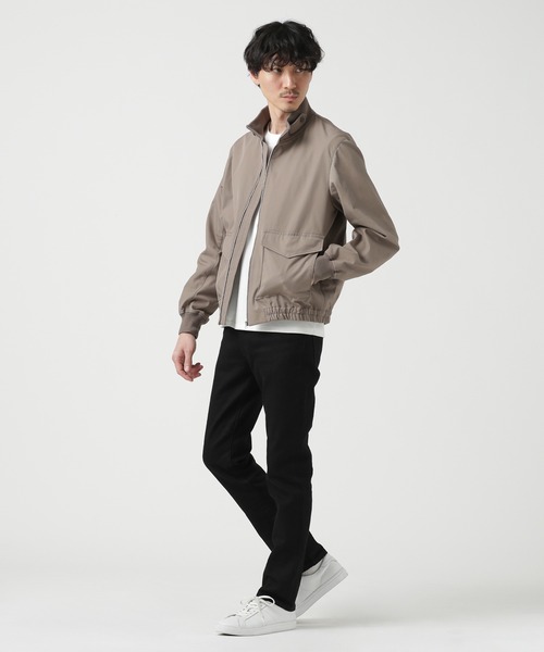 NANO universe（ナノユニバース）の「LB.03/タスランカルゼミリタリーリブブルゾン（ブルゾン・メンズ・ブラック/モカ・S/M/L）」の12枚目の写真