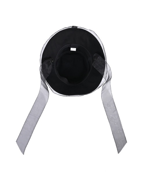 Narcissus(ナルシス)の「【Narcissus】ヒモリボンバケットハット(ハット・レディース・ブラック/ホワイト・FREE)」の11枚目の写真