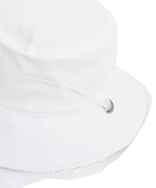 Narcissus(ナルシス)の「【Narcissus】ヒモリボンバケットハット(ハット・レディース・ブラック/ホワイト・FREE)」の5枚目の写真