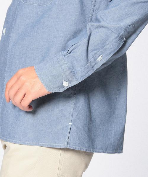 UNITED ARROWS（ユナイテッドアローズ）の「＜Salvatore Piccolo(サルヴァトーレ・ピッコロ)＞ デニム ハワイアン シャツ◆（シャツ/ブラウス・メンズ・ライトブルー・40cm/37cm/38cm/39cm）」の3枚目の写真