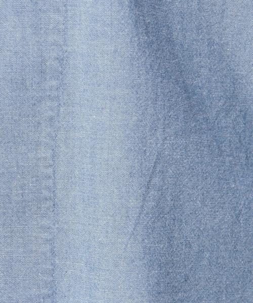 UNITED ARROWS（ユナイテッドアローズ）の「＜Salvatore Piccolo(サルヴァトーレ・ピッコロ)＞ デニム ハワイアン シャツ◆（シャツ/ブラウス・メンズ・ライトブルー・40cm/37cm/38cm/39cm）」の5枚目の写真