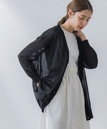 ドライタッチカーディガン