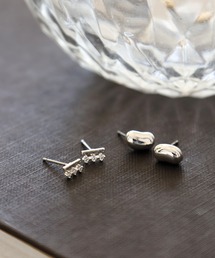 2セットビーンピアス