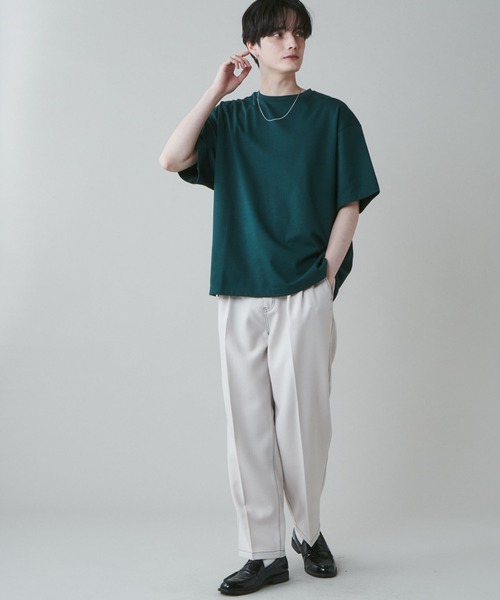 LUCY（ルーシー）の「LUCY/AIRFUNCTION T（Tシャツ/カットソー・メンズ・ブラック/ホワイト/ダークグレー/ベージュ/ブルー/ダークグリーン/ホワイト系その他/ブラック系その他・MEDIUM/LARGE）」の13枚目の写真