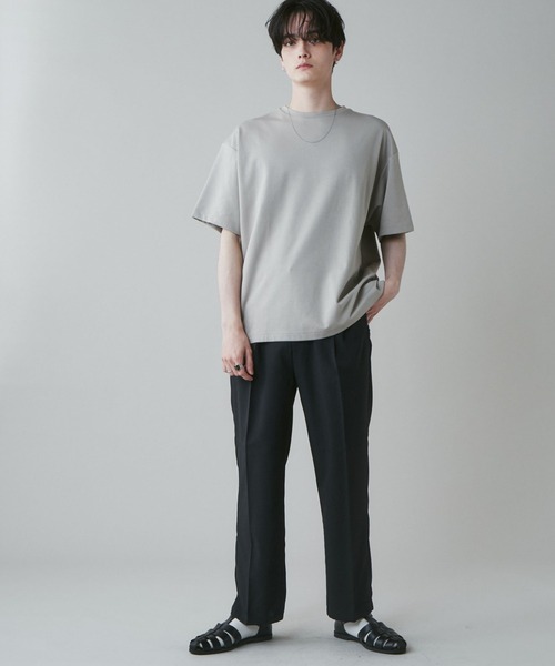 LUCY（ルーシー）の「LUCY/AIRFUNCTION T（Tシャツ/カットソー・メンズ・ブラック/ホワイト/ダークグレー/ベージュ/ブルー/ダークグリーン/ホワイト系その他/ブラック系その他・MEDIUM/LARGE）」の12枚目の写真