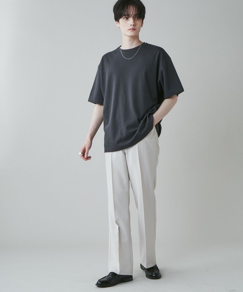 LUCY（ルーシー）の「LUCY/AIRFUNCTION T（Tシャツ/カットソー・メンズ・ブラック/ホワイト/ダークグレー/ベージュ/ブルー/ダークグリーン/ホワイト系その他/ブラック系その他・MEDIUM/LARGE）」の11枚目の写真