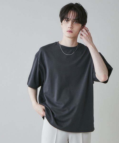 LUCY（ルーシー）の「LUCY/AIRFUNCTION T（Tシャツ/カットソー・メンズ・ブラック/ホワイト/ダークグレー/ベージュ/ブルー/ダークグリーン/ホワイト系その他/ブラック系その他・MEDIUM/LARGE）」の19枚目の写真