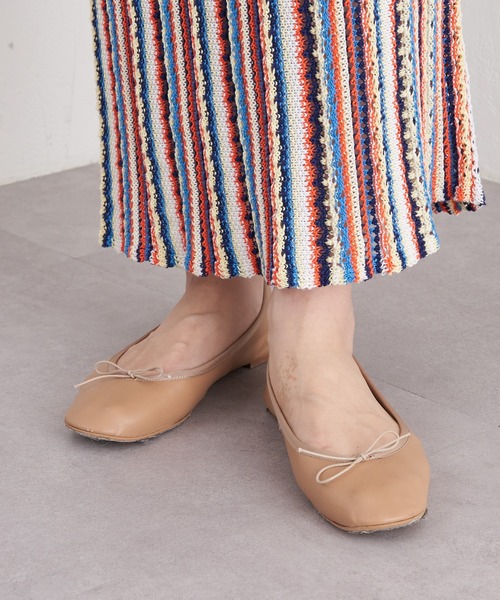 SHENERY（シーナリー）の「バレエシューズ（バレエシューズ・レディース・ブラック/ベージュ・38/37）」の10枚目の写真