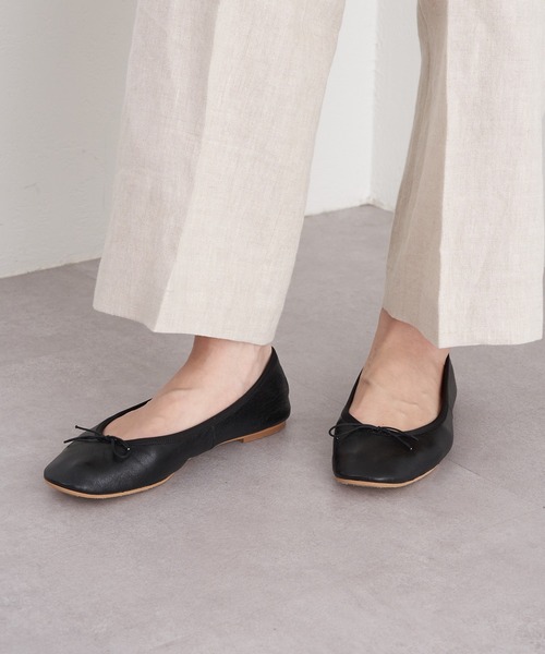 SHENERY（シーナリー）の「バレエシューズ（バレエシューズ・レディース・ブラック/ベージュ・38/37）」の11枚目の写真