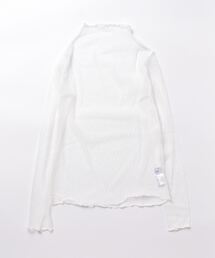 【i-dare】ダイヤ柄 格子柄 シースルー シアー トップス