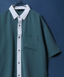 ANPAS(ApX)Cool Touch Fabric Natural Stretch Oversized Shirt/ڐG⊴ i`Xgb` I[o[TCY Vc oCJ[Vc(Vc/uEX)