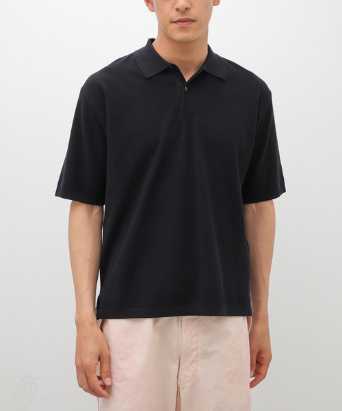 最終値下げKAPTAINSUNSHINE23SS Knit Polo Shirt KAPTAIN SUNSHINE (キャプテン サンシャイン) Knit Polo Shirt