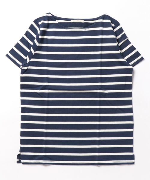 KOBE LETTUCE（コウベレタス）の「無地/ボーダーシンプルカットソー半袖Tシャツ（Tシャツ/カットソー・レディース・ベージュ系その他3/ホワイト系1/ベージュ系その他4/ベージュ系その他2/ホワイト系/ホワイト系6/ホワイト系その他6/ホワイト系2/ベージュ系その他/ネイビー系3/ホワイト系4/オレンジ/オフホワイト/ホワイト系3/ホワイト系9/ネイビー系4・N/P）」の14枚目の写真