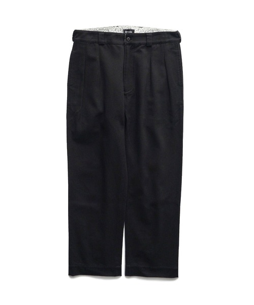 Subciety（サブサエティ）の「TROUSER PANTS（チノパンツ・メンズ・ブラック/カーキ/ベージュ/ネイビー・SMALL/X-LARGE/MEDIUM/LARGE）」の22枚目の写真