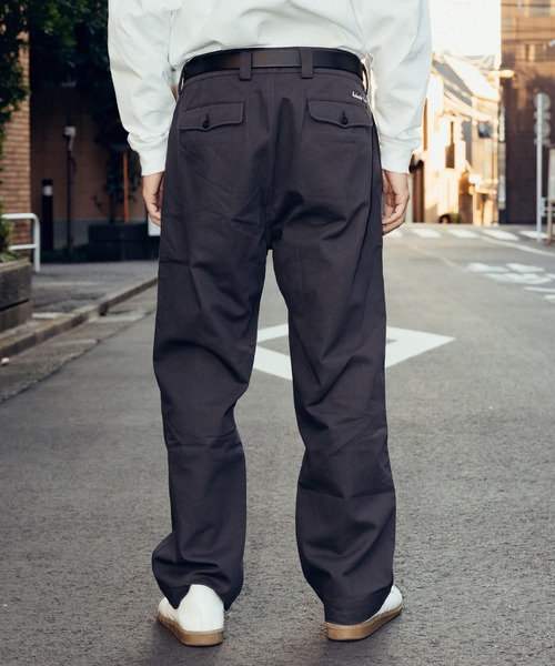 Subciety（サブサエティ）の「TROUSER PANTS（チノパンツ・メンズ・ブラック/カーキ/ベージュ/ネイビー・SMALL/X-LARGE/MEDIUM/LARGE）」の19枚目の写真