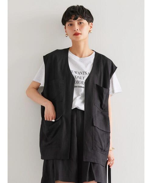 AMERICAN HOLIC（アメリカンホリック）の「ヴィンテージライクロゴカットソー（Tシャツ/カットソー・レディース・ホワイト系その他・M/L）」の7枚目の写真