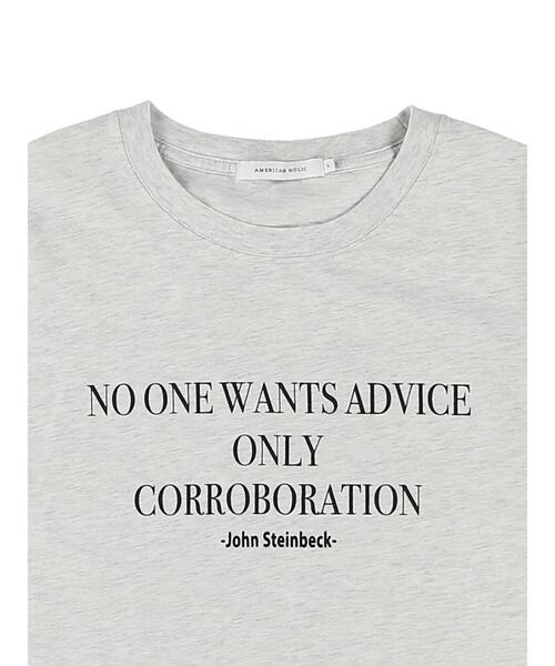 AMERICAN HOLIC（アメリカンホリック）の「ヴィンテージライクロゴカットソー（Tシャツ/カットソー・レディース・ホワイト系その他・M/L）」の10枚目の写真