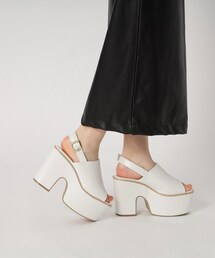 厚底サボサンダル
