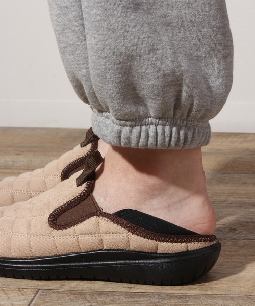 GERRY(ジェリー)の「【GERRY/ジェリー】2way スエードキルト スリッポン モックシューズ Women(スリッポン・レディース・ブラック/ベージュ/カーキ/イエロー/グレー/ライトグレー・M/S/LL/L)」の8枚目の写真