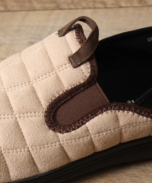 GERRY(ジェリー)の「【GERRY/ジェリー】2way スエードキルト スリッポン モックシューズ Women(スリッポン・レディース・ブラック/ベージュ/カーキ/イエロー/グレー/ライトグレー・M/S/LL/L)」の15枚目の写真